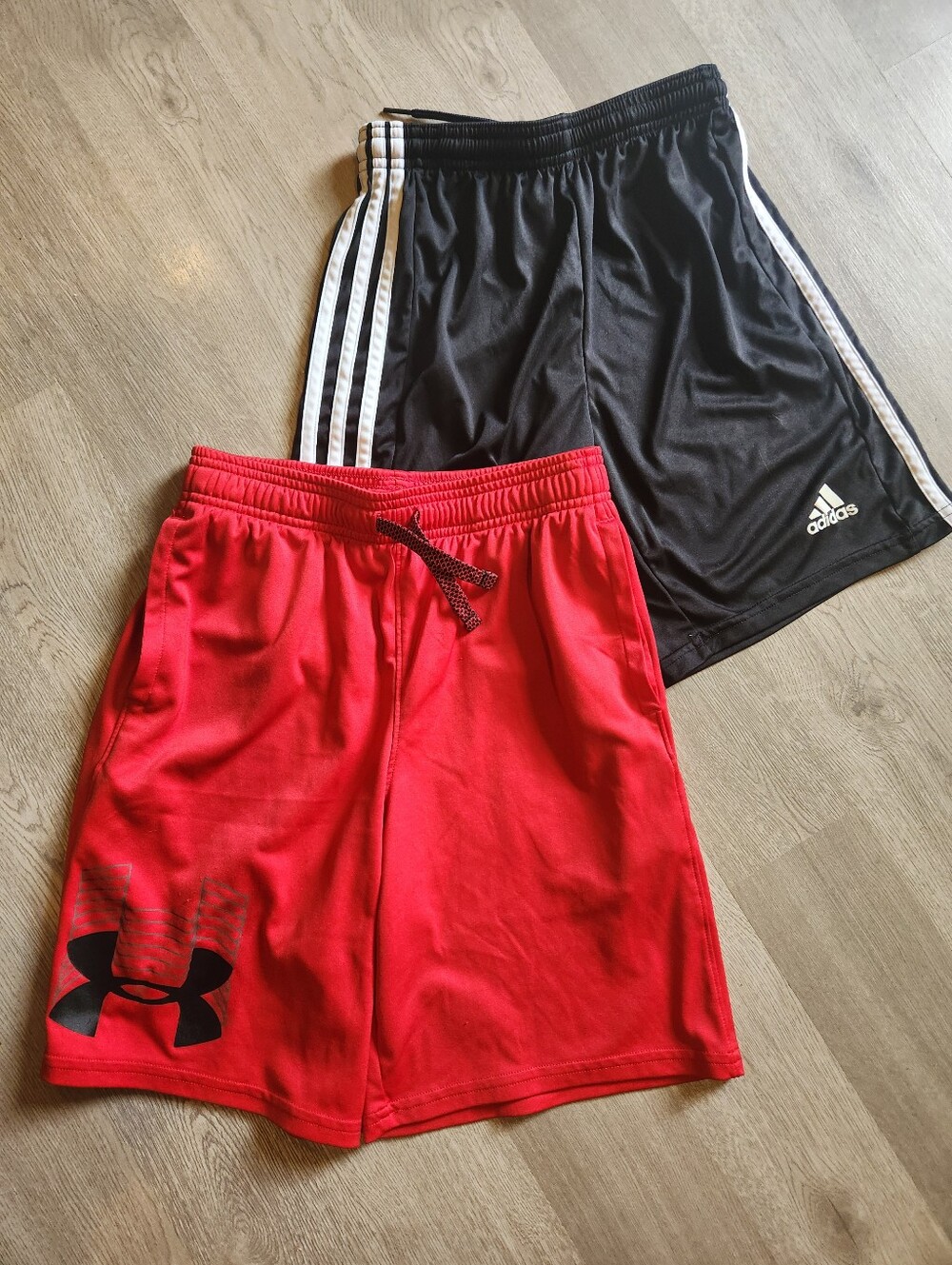 Boys Youth Medium Aethletic Shorts Under Armour Adidas Basketball 10-12